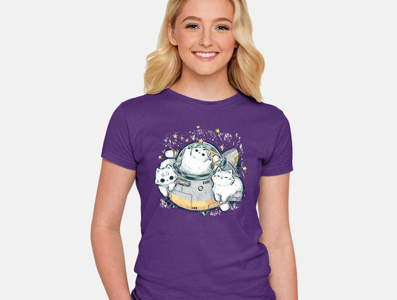 Cute Alien Cats Spaceship