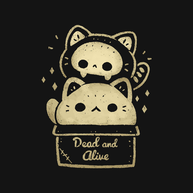 Creepy Kawaii Schrodingers Cat-Womens-Racerback-Tank-xMorfina