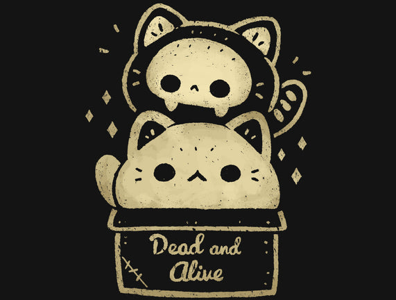 Creepy Kawaii Schrodingers Cat