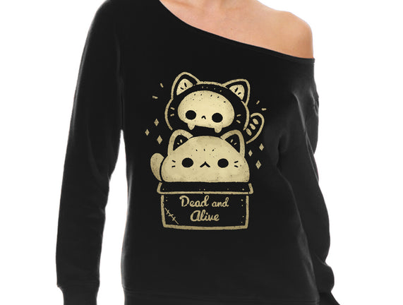 Creepy Kawaii Schrodingers Cat