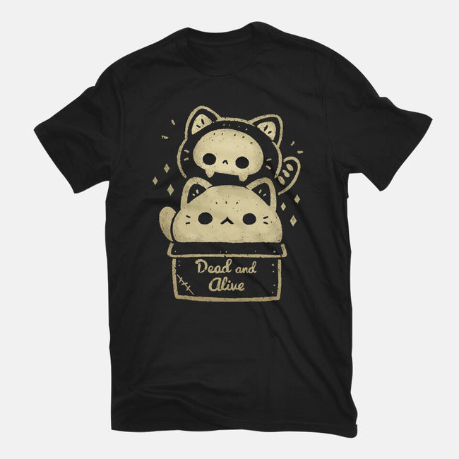 Creepy Kawaii Schrodingers Cat-Youth-Basic-Tee-xMorfina