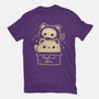 Creepy Kawaii Schrodingers Cat-Womens-Basic-Tee-xMorfina
