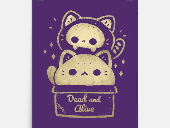Creepy Kawaii Schrodingers Cat