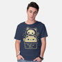 Creepy Kawaii Schrodingers Cat-Mens-Basic-Tee-xMorfina