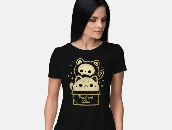Creepy Kawaii Schrodingers Cat