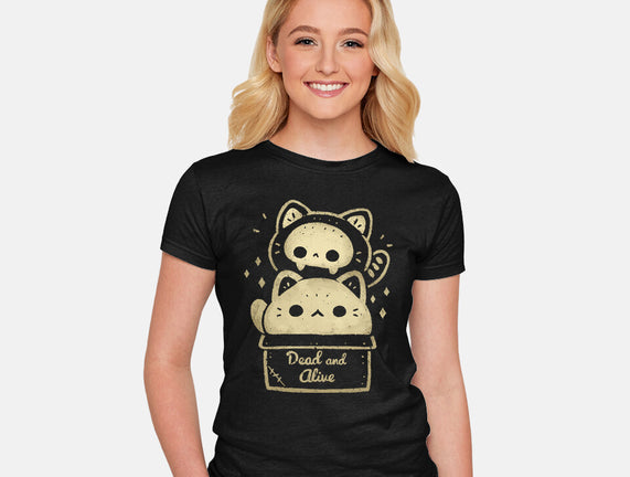 Creepy Kawaii Schrodingers Cat