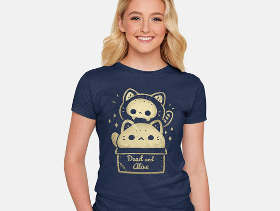 Creepy Kawaii Schrodingers Cat
