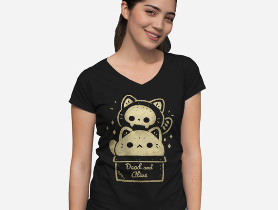 Creepy Kawaii Schrodingers Cat