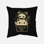 Creepy Kawaii Schrodingers Cat-None-Removable Cover w Insert-Throw Pillow-xMorfina