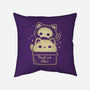 Creepy Kawaii Schrodingers Cat-None-Removable Cover w Insert-Throw Pillow-xMorfina