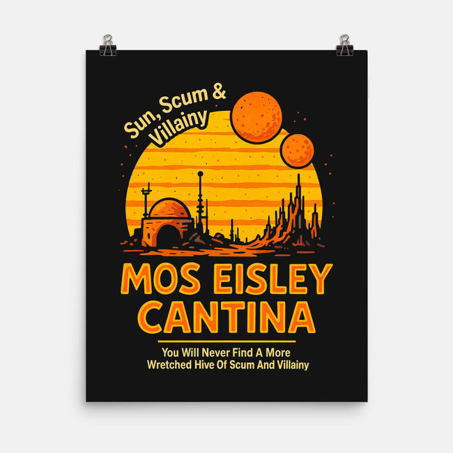 Mos Eisley Cantina-None-Matte-Poster-Immortalized