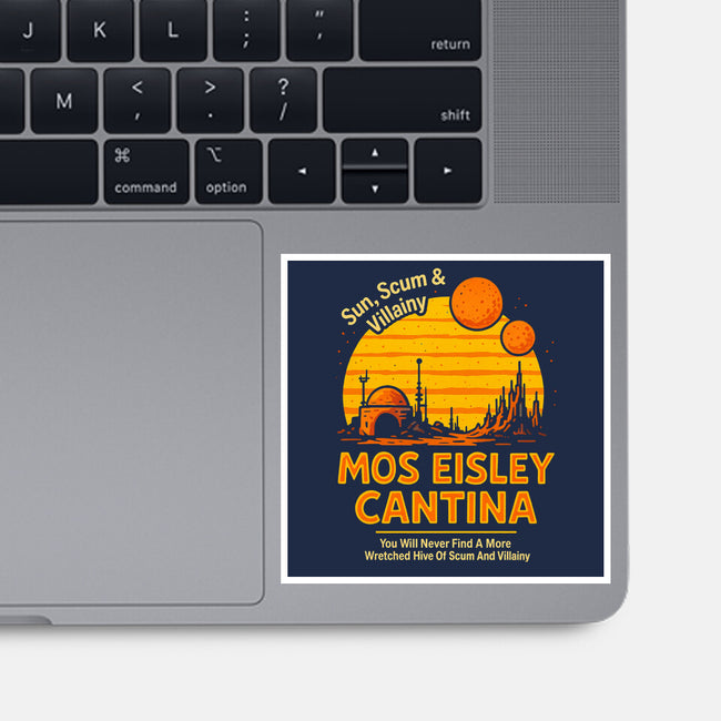 Mos Eisley Cantina-None-Glossy-Sticker-Immortalized