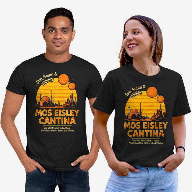 Mos Eisley Cantina-Unisex-Basic-Tee-Immortalized