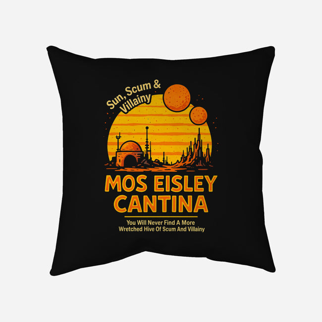 Mos Eisley Cantina-None-Removable Cover w Insert-Throw Pillow-Immortalized