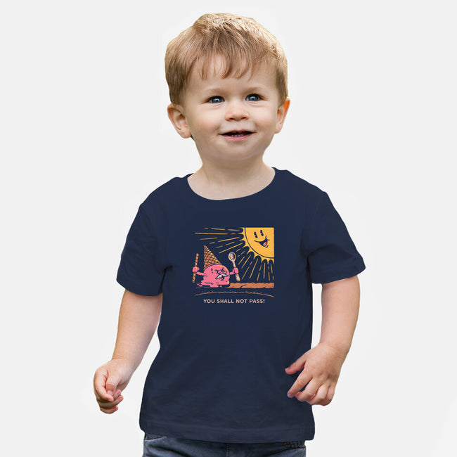Ice Cream Wizard-Baby-Basic-Tee-dfonseca