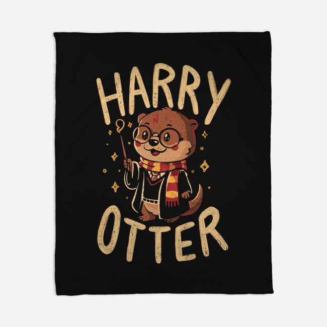 Harry Otter-None-Fleece-Blanket-Arigatees