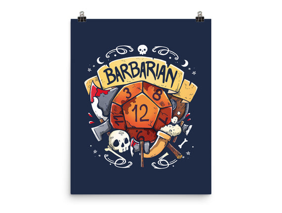 The Barbarian Dice