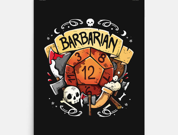 The Barbarian Dice