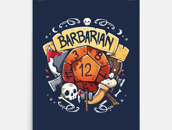 The Barbarian Dice