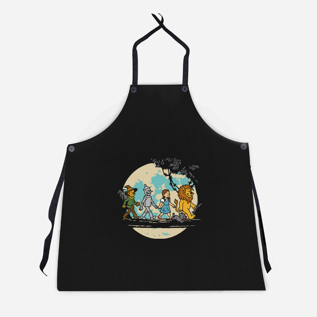 Full Moon Of Oz-Unisex-Kitchen-Apron-Xentee