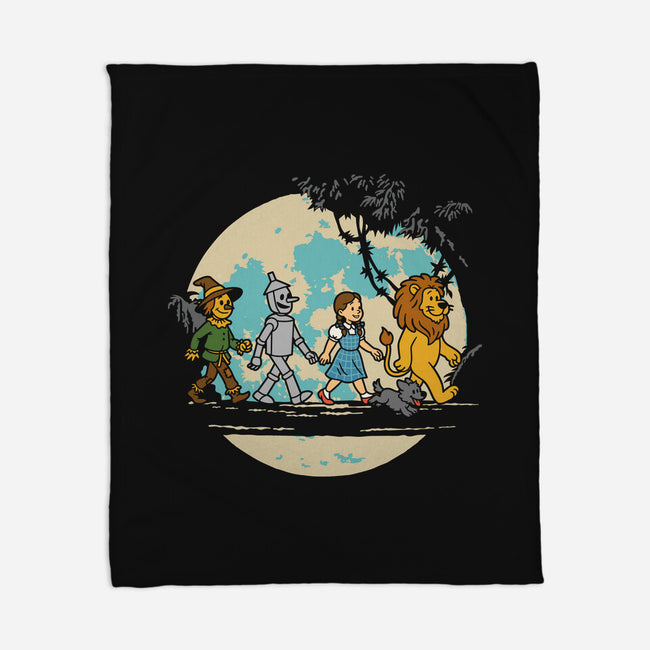 Full Moon Of Oz-None-Fleece-Blanket-Xentee