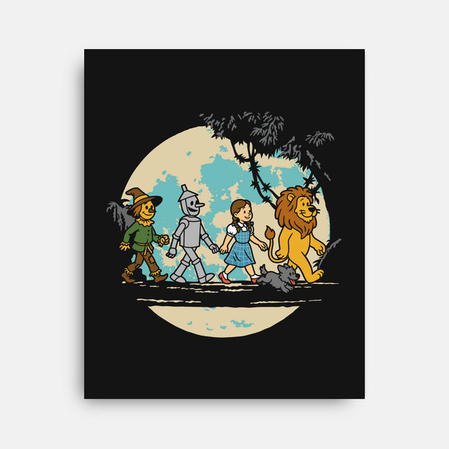 Full Moon Of Oz-None-Stretched-Canvas-Xentee