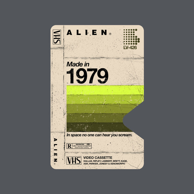 Alien Blank Tape-None-Stretched-Canvas-rocketman_art