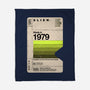 Alien Blank Tape-None-Fleece-Blanket-rocketman_art
