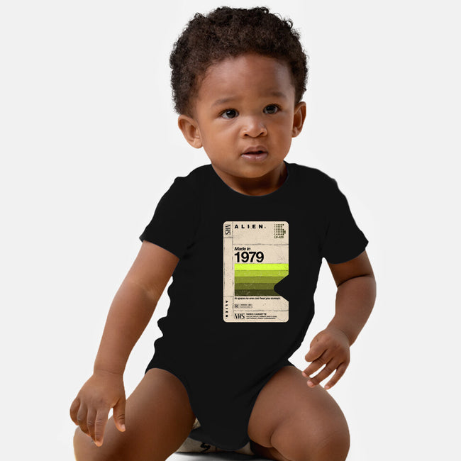 Alien Blank Tape-Baby-Basic-Onesie-rocketman_art