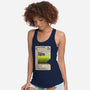 Alien Blank Tape-Womens-Racerback-Tank-rocketman_art