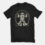Vitruvian Stormtrooper-Unisex-Basic-Tee-Immortalized