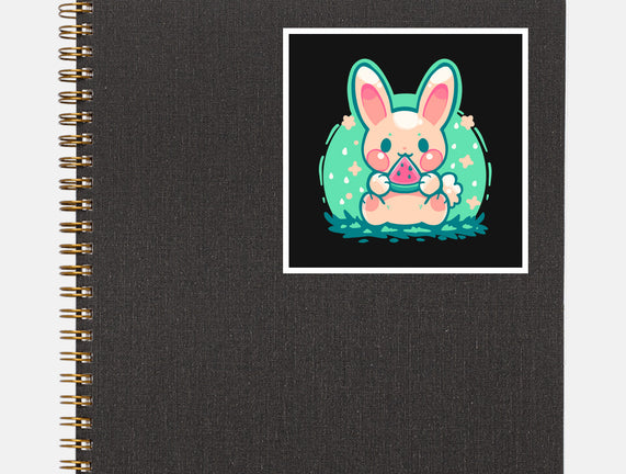 Summer Watermelon Bunny