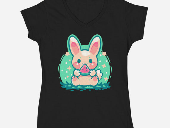 Summer Watermelon Bunny