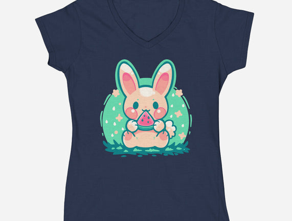 Summer Watermelon Bunny