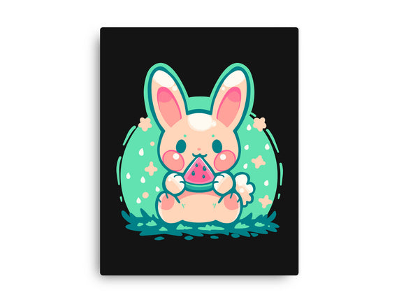 Summer Watermelon Bunny