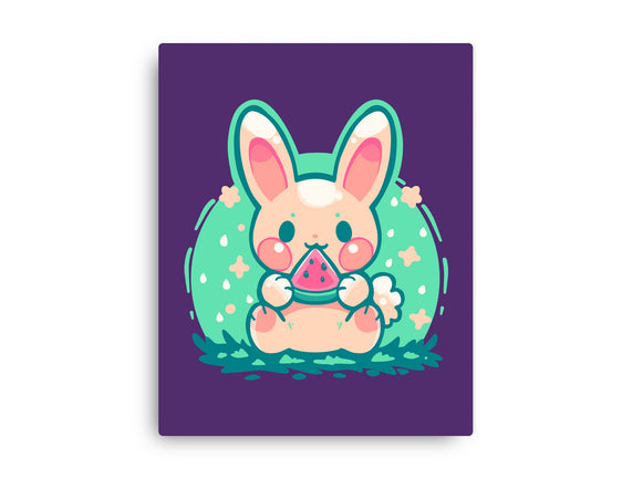 Summer Watermelon Bunny