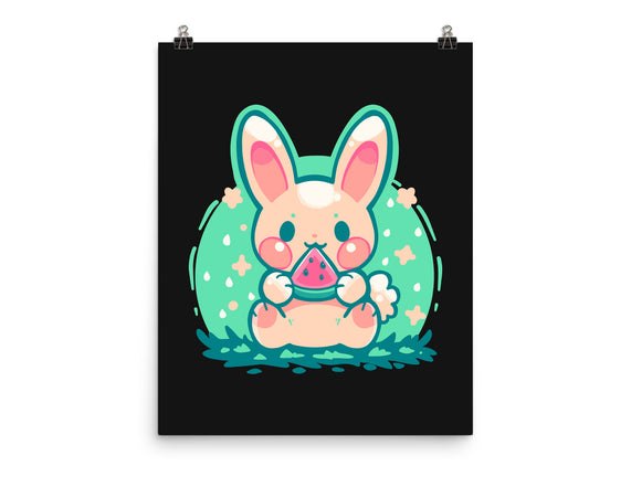 Summer Watermelon Bunny
