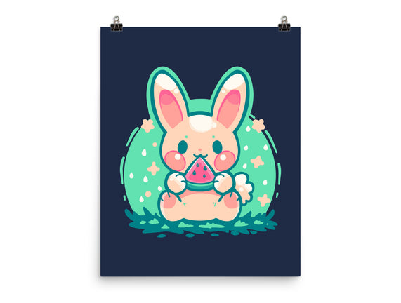 Summer Watermelon Bunny