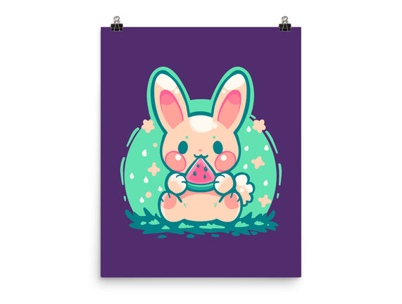 Summer Watermelon Bunny