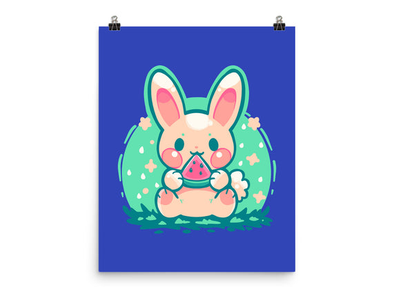 Summer Watermelon Bunny