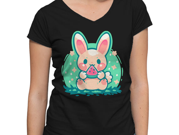 Summer Watermelon Bunny