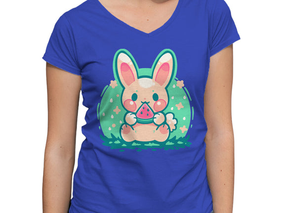 Summer Watermelon Bunny
