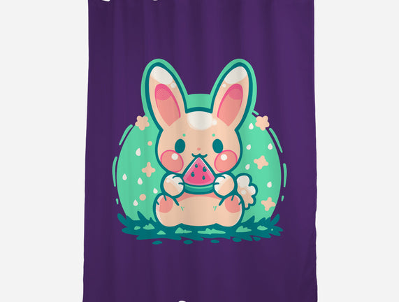 Summer Watermelon Bunny
