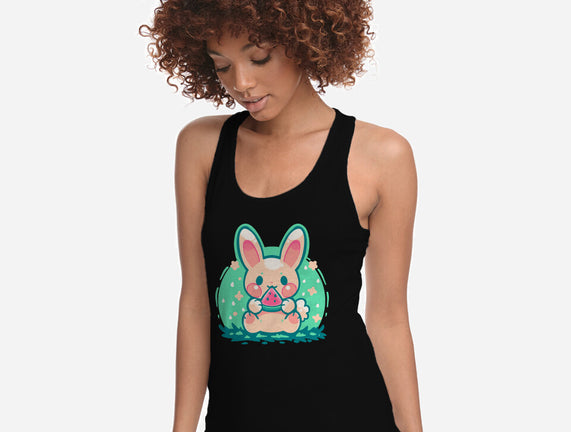 Summer Watermelon Bunny