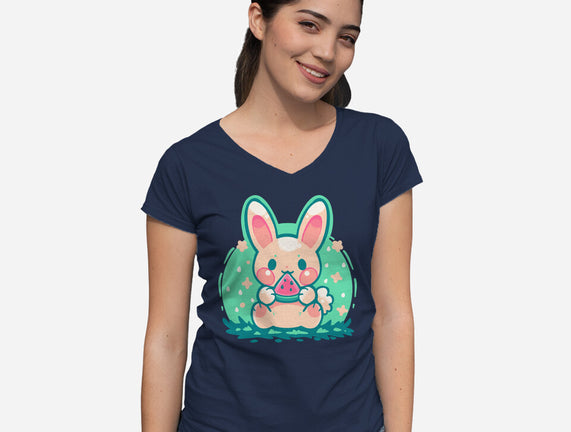 Summer Watermelon Bunny