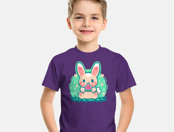 Summer Watermelon Bunny