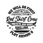 Red Shirt Crew-None-Removable Cover w Insert-Throw Pillow-rocketman_art