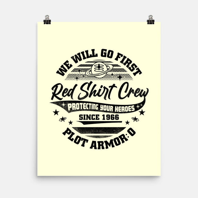 Red Shirt Crew-None-Matte-Poster-rocketman_art