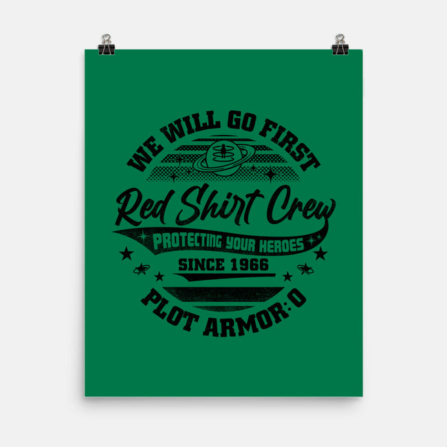 Red Shirt Crew-None-Matte-Poster-rocketman_art