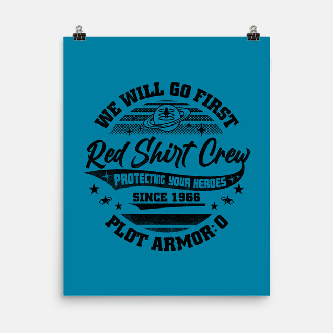 Red Shirt Crew-None-Matte-Poster-rocketman_art